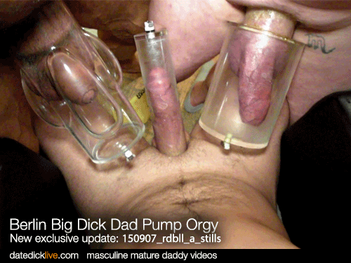 Huge Uncut Pumped Cock amative Berlin Big Dick Dad Pump Orgy New DatedickLi...